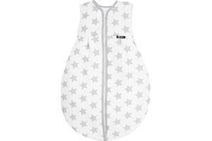 Alvi Kugelschlafsack Thermo | Baby-Schlafsack ärmellos | Winterschlafsack wattiert Außensack 2,5 TOG | Schlafsack