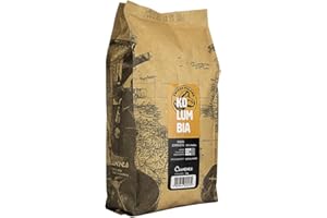 Caveres - Kawa Ziarnista Premium / 100% Arabika Kolumbia/Cytrusy i Orzechy/Ekspres, Aeropress, Drip, Chemex - 1kg