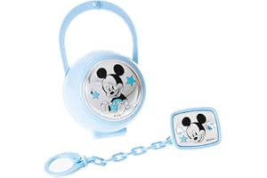 VALENTI & CO. Valenti Argenti - Disney Mickey - Clip para chupete con caja de plata
