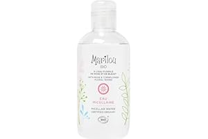 Marilou Bio - Eau Micellaire aux eaux florales bio -Démaquille et apaise - 99% d'ingrédients d'origine naturelle - Tous types de peaux même sensibles - 250 ml