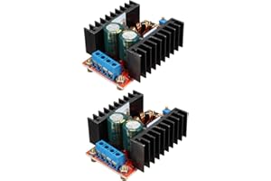 Hailege 2pcs 150W 6A Convertisseur Boost DC Réglable Step Up 10-32V à 12-35V Voltage Chargeur Module Alimentation Onduleurs Convertisseur