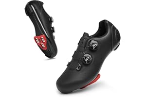 YIHOODA Fahrradschuhe Herren Damen Rennradschuhe Kompatibel mit SPD, SPD-SL, Look Delta/Keo | Universal Radschuhe für Peloton, Rennrad & Indoor Cycling | Leichte & Atmungsaktive