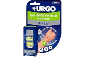 Urgo Filmogel Nach Insektenstichen, für Kinder ab 1 Jahr, beruhigt, lindert den Juckreiz und verhindert Kratzen, wasserfest, Mückenstiche, Wespenstiche, Bienenstiche, Bremsenstiche, Spinnenstiche
