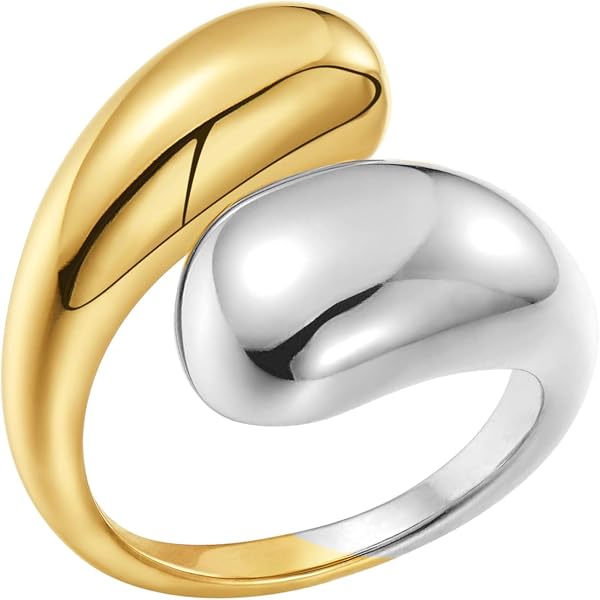 Braccialetti placcati oro 18 carati regolabili Pullable con