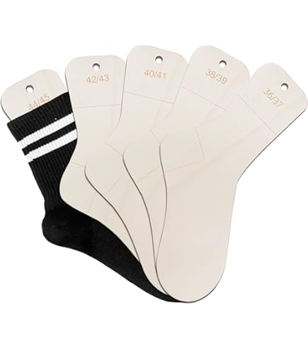 5 Bloccanti Per Calzini In Legno - Tendicalze Per Lavoro A Maglia, Esposizione O Decorazione, Taglia 36-45 - Foto 13