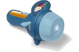 KIDYWOLF Projektor Taschenlampe blau inkl. 3 Bildscheiben