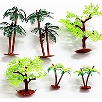 Buy Chuz N Pick Artificial Mini Plastic Tree for Project Making