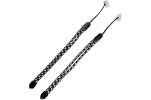 MUAGOCHIC Improved Replacement Wrist Straps for Oculus Quest 2 Gen Controller, Sturdy Comfy Adjustable Hand Strap for Oculus 2, Easy Attach White Resin Stopper for Oculus Controllers