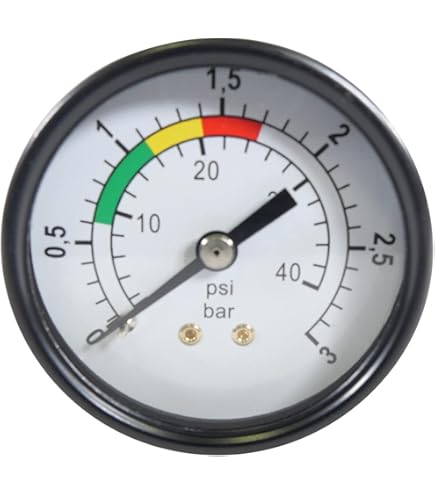 Manometro Astralpool Per Filtro Piscina - 3 Bar Con Attacco 1/8 - Ricambio Originale Per Filtri A Sabbia - Foto 7