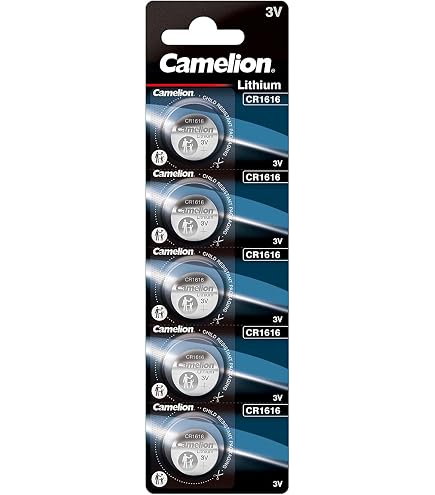 Alpalium CR1620 Knopfzellen 5er Pack – 3V, Für Fernbedienungen, Schlüssel, Medizinische Geräte