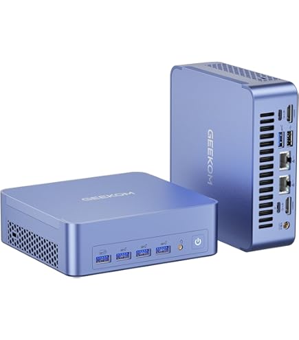 GEEKOM Mini PC AE8 - Procesor AMD Ryzen 9 8945HS (8 rdzeni/16