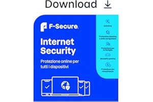 F-Secure Internet Security | 1 Anno | 3 Dispositivi | Download digitale