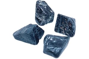 Namvo 1 Box Natural Black Crystal Tourmaline Rough Rock Mineral Healing Stone