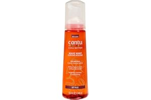 Cantu Wave Whip Curling Mousse – głęboko wnikająca pielęgnacja – zapewnia intensywne nawilżenie – sprawia, że włosy są miękkie i przyczepne – do włosów zniszczonych, suchych lub szorstkich – 248 ml