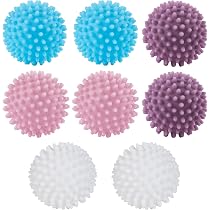 6 Boules De Séchage Réutilisables Pour Sèche-linge - Assouplissant Naturel, Anti-boule, écolo