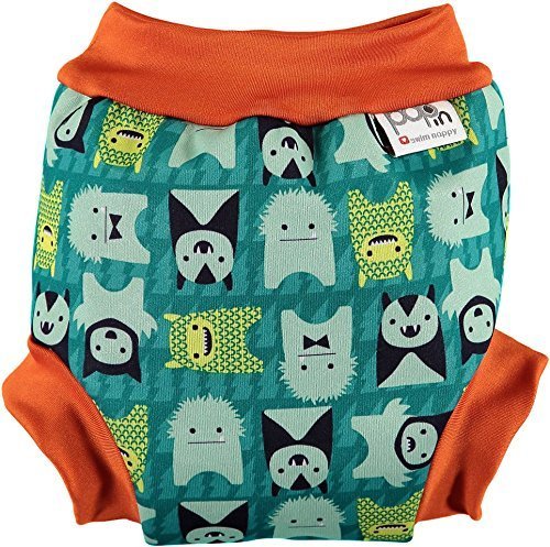 Pop In Swim Nappy (Medium, Monster Herman)