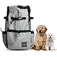 Sac de transport pour chien de 1 à 25 kg avec design tête sortie à Sac de transport pour chien de 1 à 25 kg avec design tête sortie à
