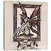 Produktbild Baumfreie Grüße 83553 11,25 x 11.25-inch "Naughty Fee" von Amy Brown ecoart Wandschild