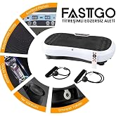 FASTGO Titreşimli Egzersiz Aleti 3 G&uuml;&ccedil; Moduna Sahip 9 Proğramlı Titreşimli Spor Aleti