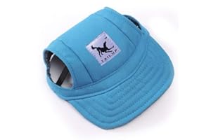 MoonyLI Pet Dog Baseball Cap Dog Sunscreen Hat Visor Cap Sports de Plein air Hat réglable Dog Hat, pour Les Chiens Grands, Moyens et Petits