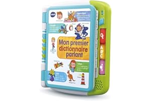 VTech - Mon Premier Dictionnaire Parlant, Dictionnaire Enfant, Jouet Éducatif – 3/6 ans – Version FR