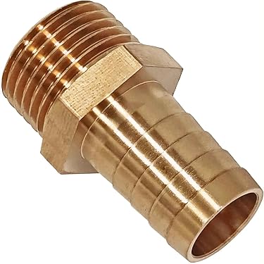 Produktbild von 5x Messing Reduzierbuchse – Sechseckig, Gewinde-Adapter Für Wasser, Gas & Öl – Verschiedene Größen (1:3)