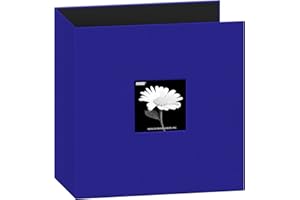 Pioneer Photo Albums T-811CBF Blau 3-Ring-Stoffrahmen-Abdeckung Memory Binder, Kobaltblau, Papier, 8.5 InchesX11 Inches