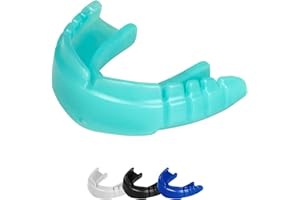 ‎OPRO OPRO Snap-Fit Mundschutz für feste Zahnspangen – Zahnschutz für Boxen, Kampfsport, MMA, Rugby, Hockey – für Erwachsene & Kinder (Alter 10+) – Stoßfest – Sofort-Passform – Mit zahnärztlicher Garantie