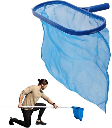 Épuisette De Piscine Télescopique Celvibe - Manche Aluminium 145cm - Pour Nettoyage Piscine, Spa, Bassin - 3