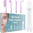 High Frequency Facial Wand-UUPAS Portable Handheld High Frequency Facial Machine Skin Facial Wand with 4 Violet Tubes