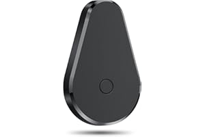 Hoxe Air Tracker Tag, Smart Tag Funziona con Apple Dov'è App (Solo iOS), Localizzatore Chiavi, Trova Oggetti per Valigie/Bagagli, Bip Forte, Batteria Sostituibile, Impermeabile Key Finder, 1-Pezzo