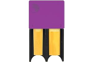 Rico Woodwinds Reed Guard for Clarinet and Saxophone, Purple, Small