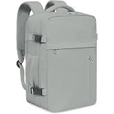 KIRFEIHT Travel Backpack Cabin Airplane Hand Luggage for Ryanair - Small Cabin Suitcases Hand Luggage with USB Charging Port