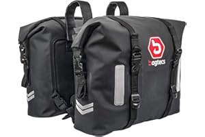 Sacoches cavalières Moto laterales etanches Bagtecs WP8 2x30L