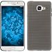 Produktbild PhoneNatic Case für Samsung Galaxy A7 (2016) A710 Hülle Silikon grau Iced + 2 Schutzfolien