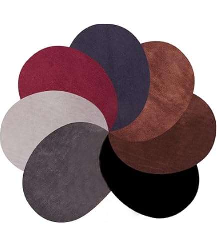 Kleiber 12.5 X 10 Cm Patchs à Coudre Simili Daim Pour Genoux