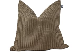 RUCOMFY BEANBAGS rucomfy Bean bags Jumbo Cord Square Floor Cushion-Mocha