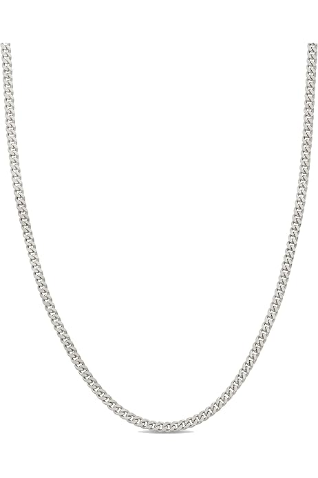 Men's 3.5mm Sterling Silver Curb Link 