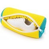 Orret Home Mikrofiber Ayakkabı Yıkama Filesi Fermuarlı Ayakkabı Yıkama Torbası Makarna Tasarım &Ccedil;amaşır Makinesi Koruyucu Yıka