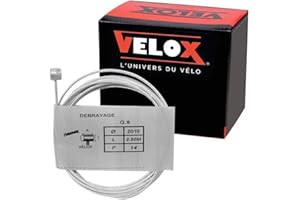 CABLE DE DEBRAYAGE FREIN VELOX 2mm 2.5M MOTO MOBYLETTE SCOOTER VESPA TONDEUSE