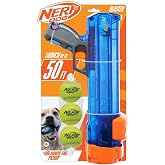 Nerf Dog Kompakt Tenis Topu Blaster Hediye Seti, 3 Toplu, Eller Serbest Yeniden Y&uuml;kleme, 15,2 metreye kadar fırlatır, Tek Bir