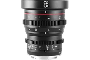 MEIKE MEKE - Obiettivo grandangolare grandangolare T2.2, 85 mm, T2.2, per fotocamere M43, Micro quattro terzi, MFT, BMPCC 4K Z, CAM E1 E2