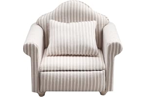 JurciCat Mini canapé de poupées en Bois Meuble Maison Poupee Mini Accessoires(A)