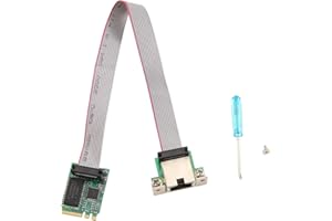 Doxiuyo Scheda LAN Ethernet M.2 A+e Key 2.5G Scheda di Rete di Controllo Industriale RTL8125B Scheda di Rete Ethernet M.2 Gigabit