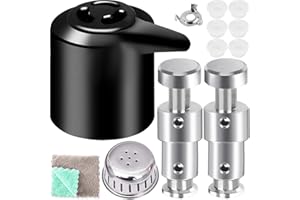 EATBALE Parti di ricambio per Instant Pot Duo 3, 5, 6 QT, Duo Plus 3, 6 Quart (QT) Includono maniglia di rilascio del vapore, valvola a galleggiante, kit di accessori per scudo anti-bloccaggio (11Pz)