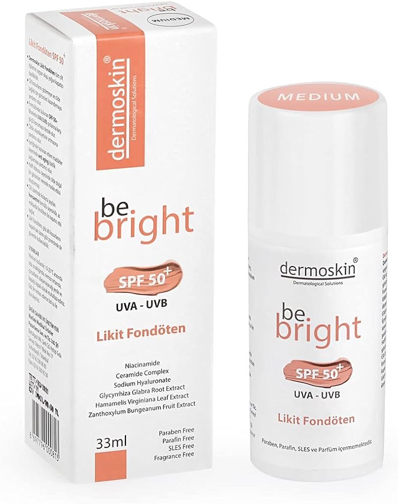 Dermoskin Likit Fondöten Spf 50 Medium