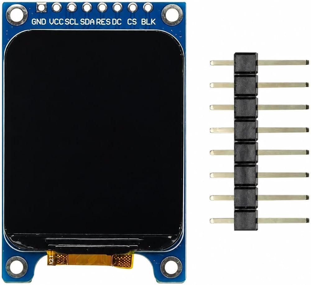 SANEC 1.69" TFT LCD 1.69" Color TFT Display Module HD IPS LCD LED Screen 240X280 SPI Interface ST7789