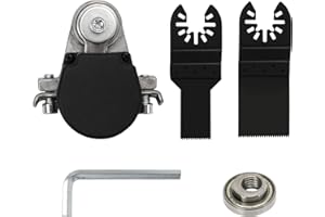 Artillery Outil Multifunción Oscilante, Kit D'adaptateur pour Outils Oscillants pour Meuleuse D'angle de Type 115/125, Polissage D'outils Électriques Kit