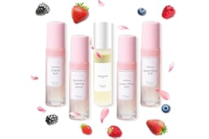 FUBSTA Pheromone Perfume Woman, Pheromone Perfume Set for Women, 2025 Roll-On Fragrances, Compact & Portable, Tempting Pheromone Fragrances (Pack of 5)