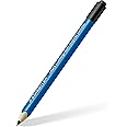 Staedtler Mars Digital Jumbo 180J 22nd EMR Stylus with Soft Digital Eraser. Stylus for Digital Writing, Drawing and Erasing on EMR Touch Screens (4,096 Pressure Levels, 0.7 mm Tip)